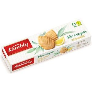 Kambly bio & vegan Gebäck Zitronenblatt 100g