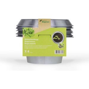 Andermatt Biogarten Schneckenkragen SchneckenStopp FE klein galvanisiert 6er Set