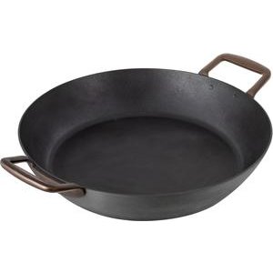 Kuhn Rikon Black Star Eisenpfanne mit Seitengriffen 32cm