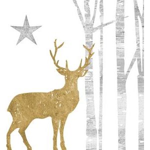 Swiss Finest Servietten Goldener Hirsch 20 Stück