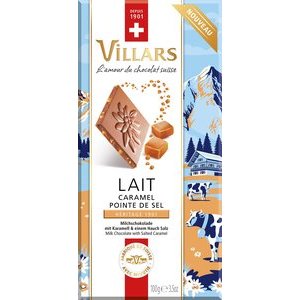 Villars Milchschokolade mit Karamell und Salz 100g
