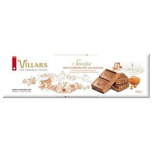 Villars Schweizer Milchschokolade mit Karamell 300g