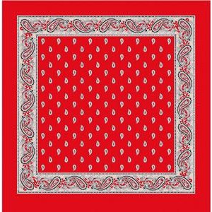 Blumer Carré Glarner Tüechli Classic rot