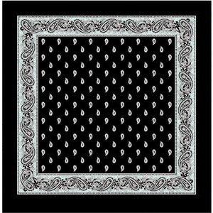 Blumer Carré Glarner Tüechli Classic schwarz