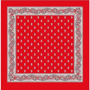 Blumer Carré Glarner Tüechli Foulard Classic 70cm rot