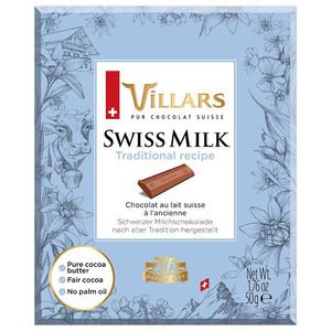 Villars Swiss Milk Pure Milchschokolade 50g