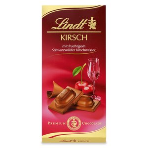 Lindt Milchschokolade mit Kirsch-Füllung 100g