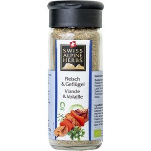 Swiss Alpine Herbs Bio Fleisch- & Geflügel Gewürzmischung 72g