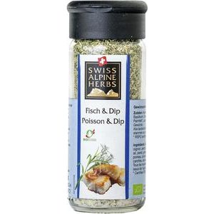 Swiss Alpine Herbs Bio Fisch & Dip Gewürzmischung 72g