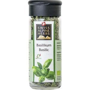 Swiss Alpine Herbs Bio Basilikum Gewürz 8g