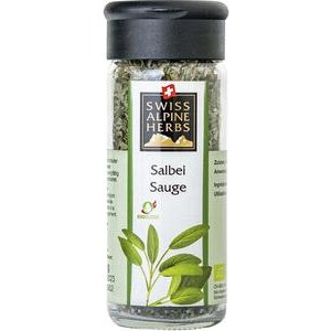 Swiss Alpine Herbs Bio Salbei Gewürz 8g