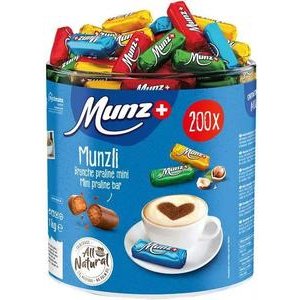 Munz Munzli Mini Milch Praliné 200 x 4,7g
