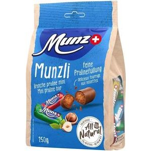 Munz Munzli Mini Milch Praliné 250g