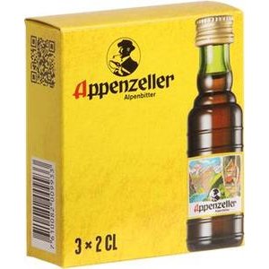 Appenzeller Alpenbitter Kräuterlikör 3 x 2cl