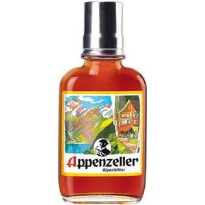 Appenzeller Alpenbitter Kräuterlikör Reiseflacon 0,1 l