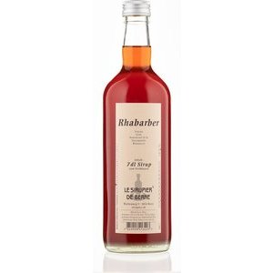 Le Sirupier de Berne Rhabarber Sirup 0,7 l