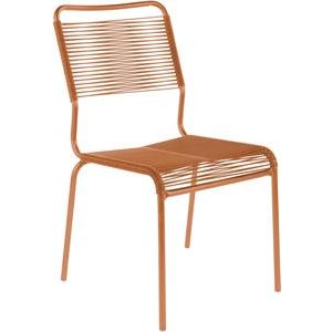 Schaffner Spaghettistuhl Rigi terracotta