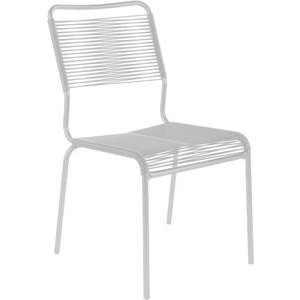 Schaffner Spaghettistuhl Rigi weiß