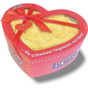 Bschüssig Herz-Schachtel Urschweizer Edelweissli 500g