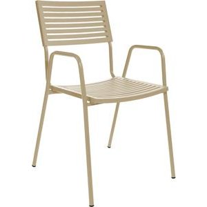 Schaffner Lamello mit Armlehne pastellbraun