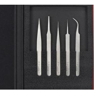Rubis Tech Elektronik Pinzetten Set