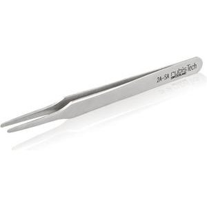 Rubis Tech Präzisionspinzette gerade-abgerundet 2 mm