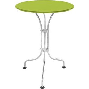 Schaffner Metalltisch St. Moritz feuerverzinkt 60 cm hellgrün