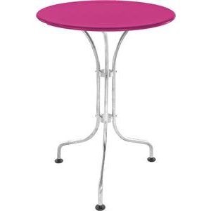 Schaffner Metalltisch St. Moritz feuerverzinkt 60 cm pink