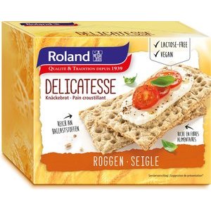 Roland Knäckebrot mit Roggen 200g