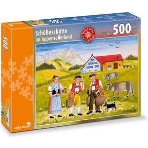 Carta.Media Schölleschötte im Appenzellerland Puzzle 500 Teile