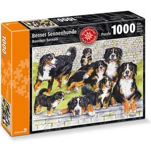 Carta.Media Berner Sennenhunde Puzzle 1000 Teile
