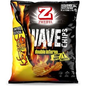 Zweifel Wave Chips Double Inferno 120g