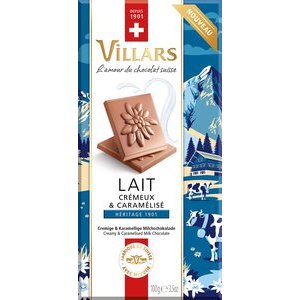 Villars Cremige Milchschokolade mit Karamell 100g