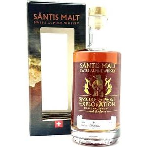 Säntis Malt Smoke & Peat Exloration Single Malt Whisky 0,5 l