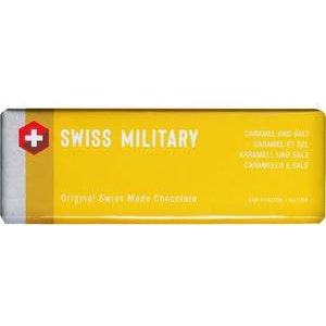Chocolat Stella Swiss Military Schokolade Caramel & Salz 50g