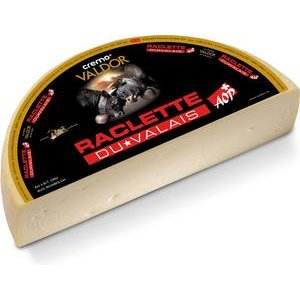 cremo Valdor Raclette du Valais AOP rund 1/2 Laib