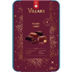 Villars Authentic Swiss Pralinen Box 250 g