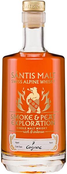 Säntis Malt Smoke & Peat Exploration Single Malt Whisky 0,5 l