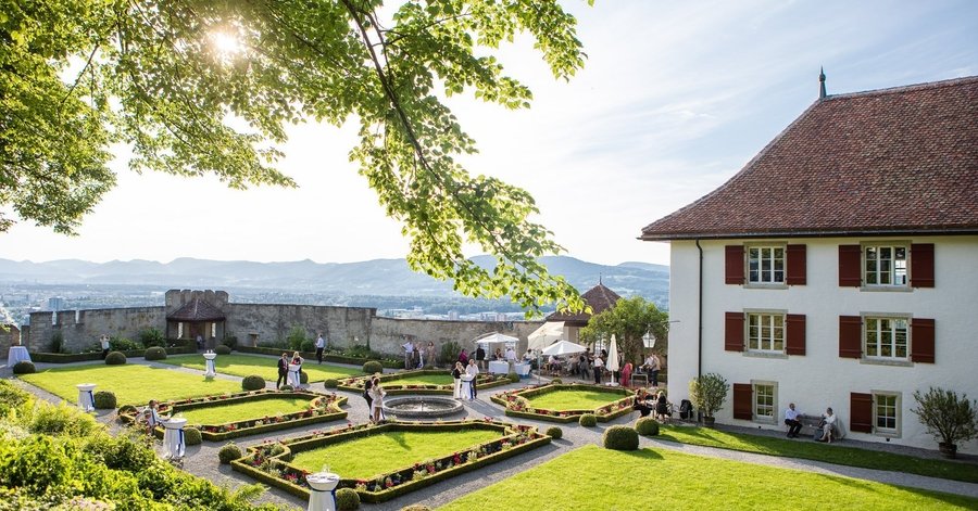 © Museum Aargau - Hofgarten Schloss Lenzburg
