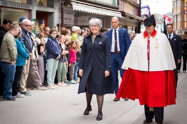 Bundesrätin Elisabeth Baume-Schneider als Ehrengast 2024 - © Kanton Appenzell Innerrhoden