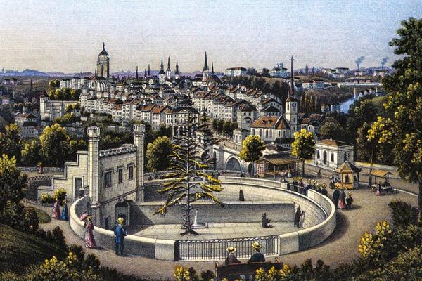 Bärengraben um 1880