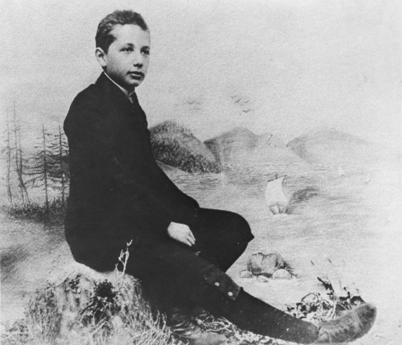 Einstein als Kind
