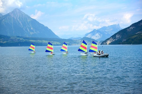 Segelkurs auf dem Thunersee