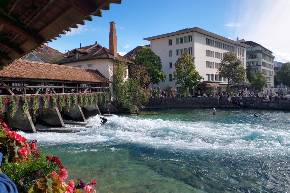 Aarewelle in Thun - © René Buss