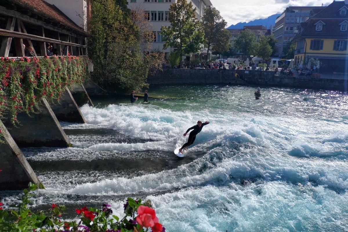 Aarewelle in Thun - © René Buss