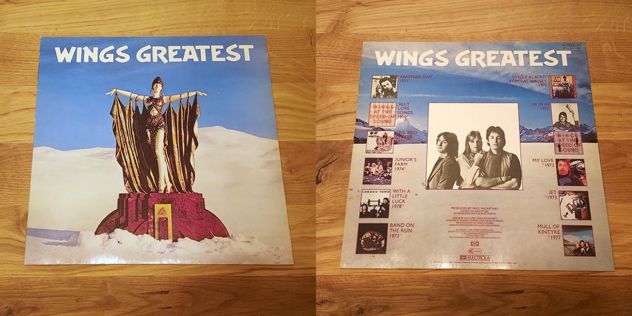 «Wings Greatest» Cover