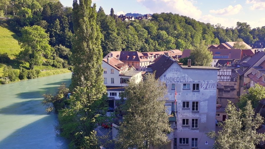 Rudolf Lindts ehemalige Fabrik in Bern. - © René Buss