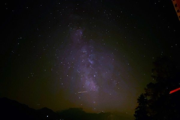 Milchstraße über dem Oberwallis - © René Buss
