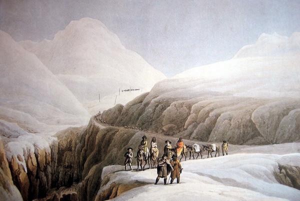 Reisen zu Goethes Zeiten über den Gotthard