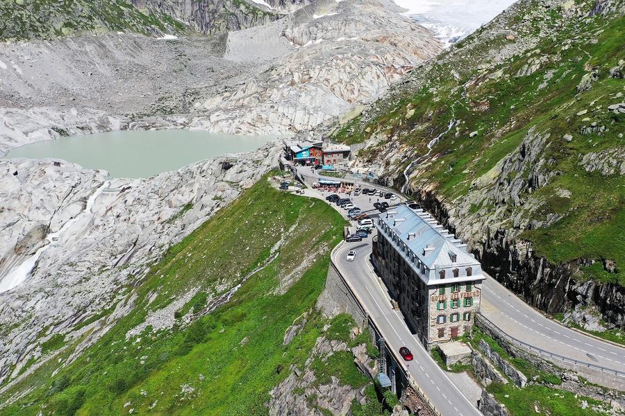 Das Hotel Belvedère aus der Belle Epoque am Rhônegletscher